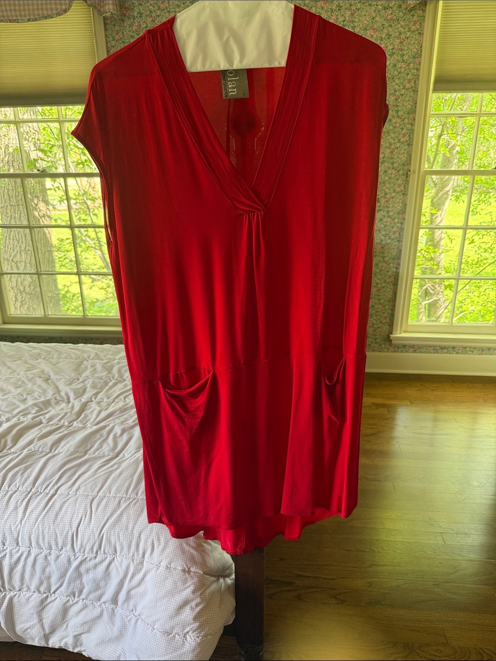 Dolan Left Coast Collection Vibrant Red Dress